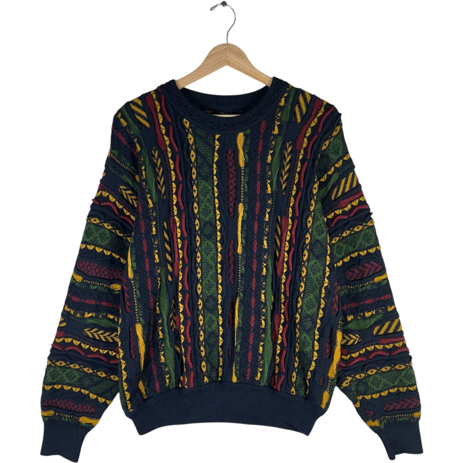 Vintage Coogi Wool 3D Knit Sweater