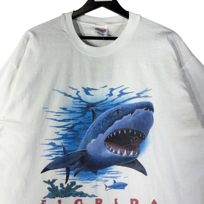 Vintage Florida Shark Reef Graphic T-Shirt