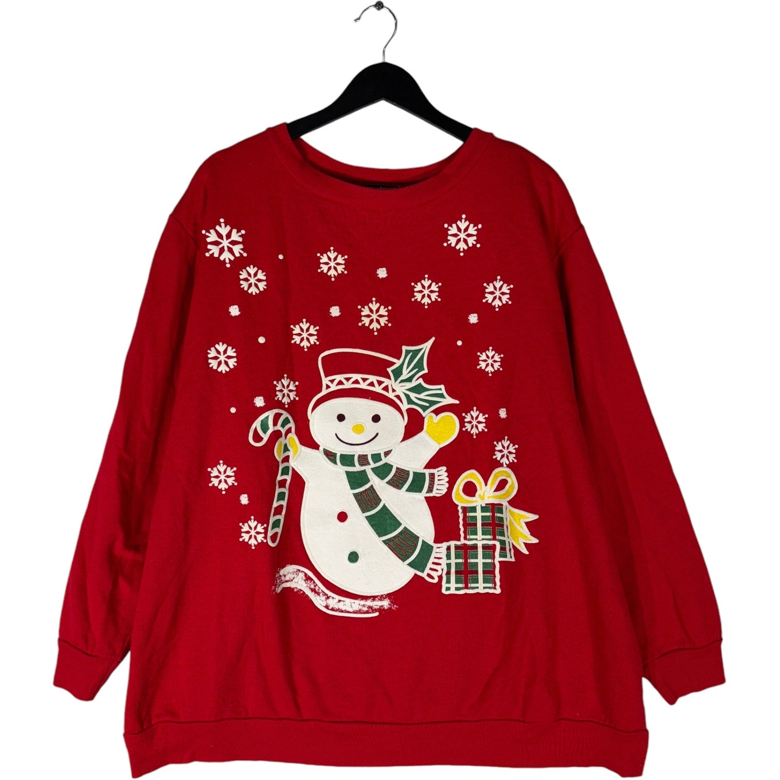 Vintage Christmas Snowman Crewneck