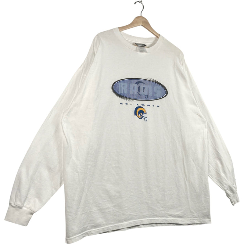 Vintage Puma St Louis Rams Helmet Long Sleeve