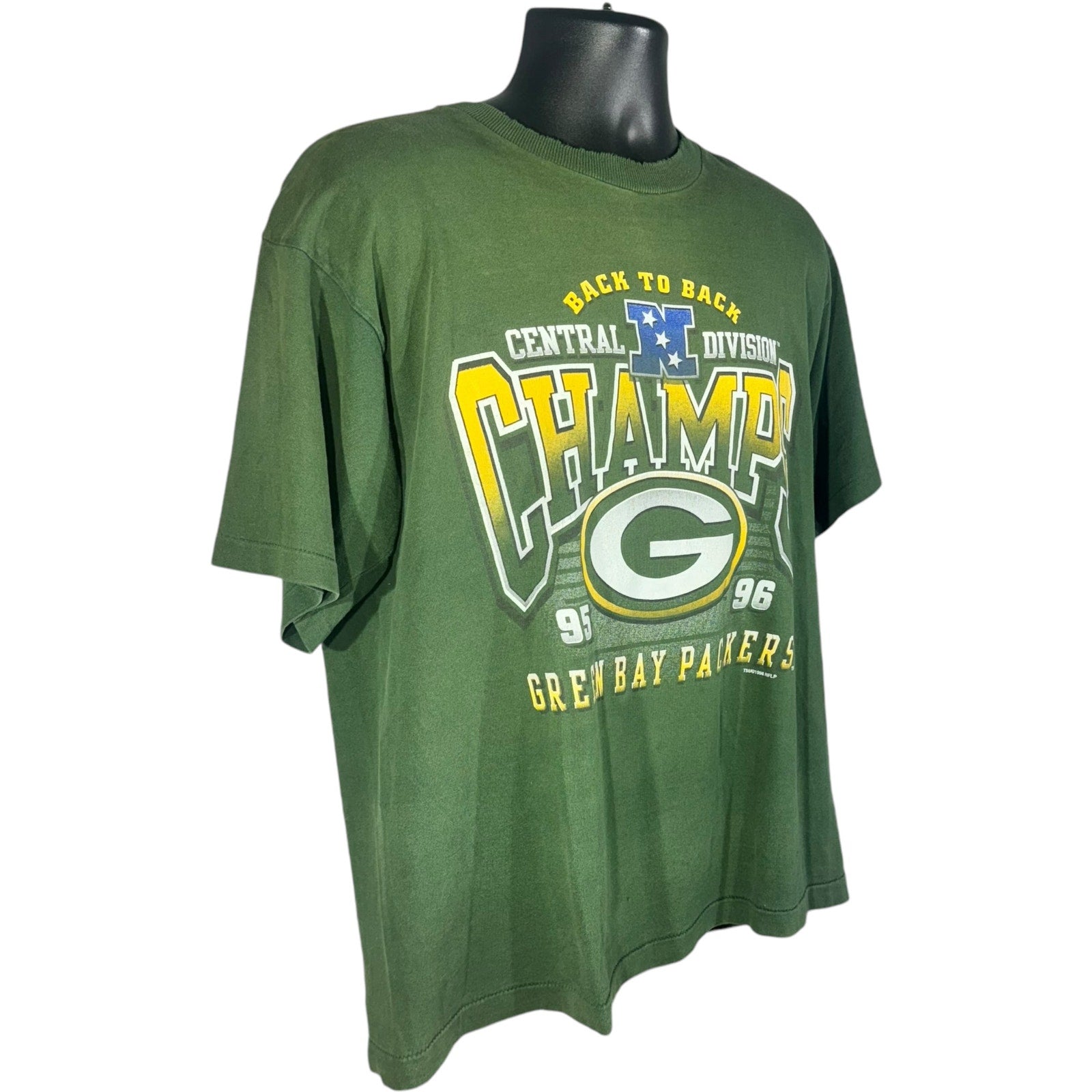 Green Bay Packers NFC Champs Vintage Tee 1996