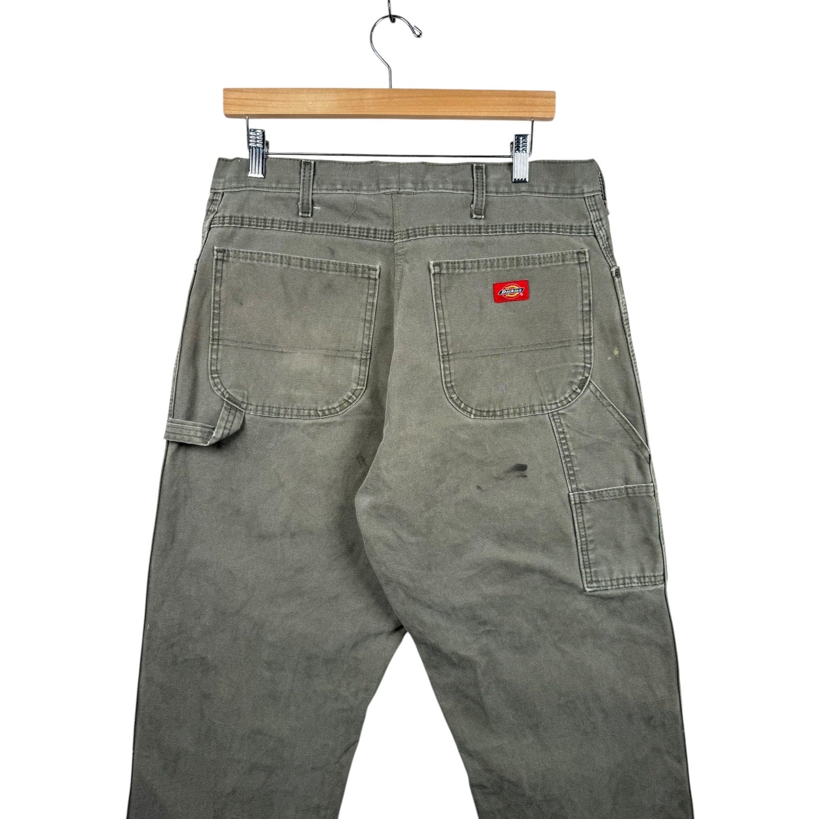 Vintage Dickies Patchwork Carpenter Denim Jeans 35x30.5