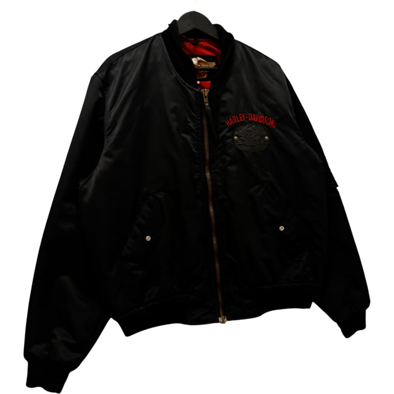 Vintage Harley Davidson Varsity Jacket