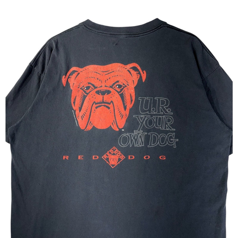 Vintage Red Dog Graphic T-Shirt