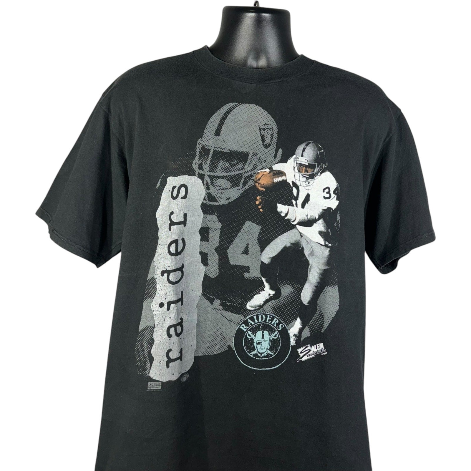 Vintage Oakland Raiders Bo Jackson #34 NFL Tee