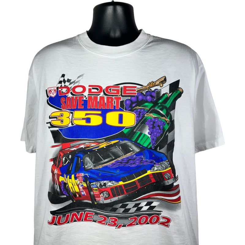 Vintage Dodge Save Mart 350 NASCAR Racing Tee