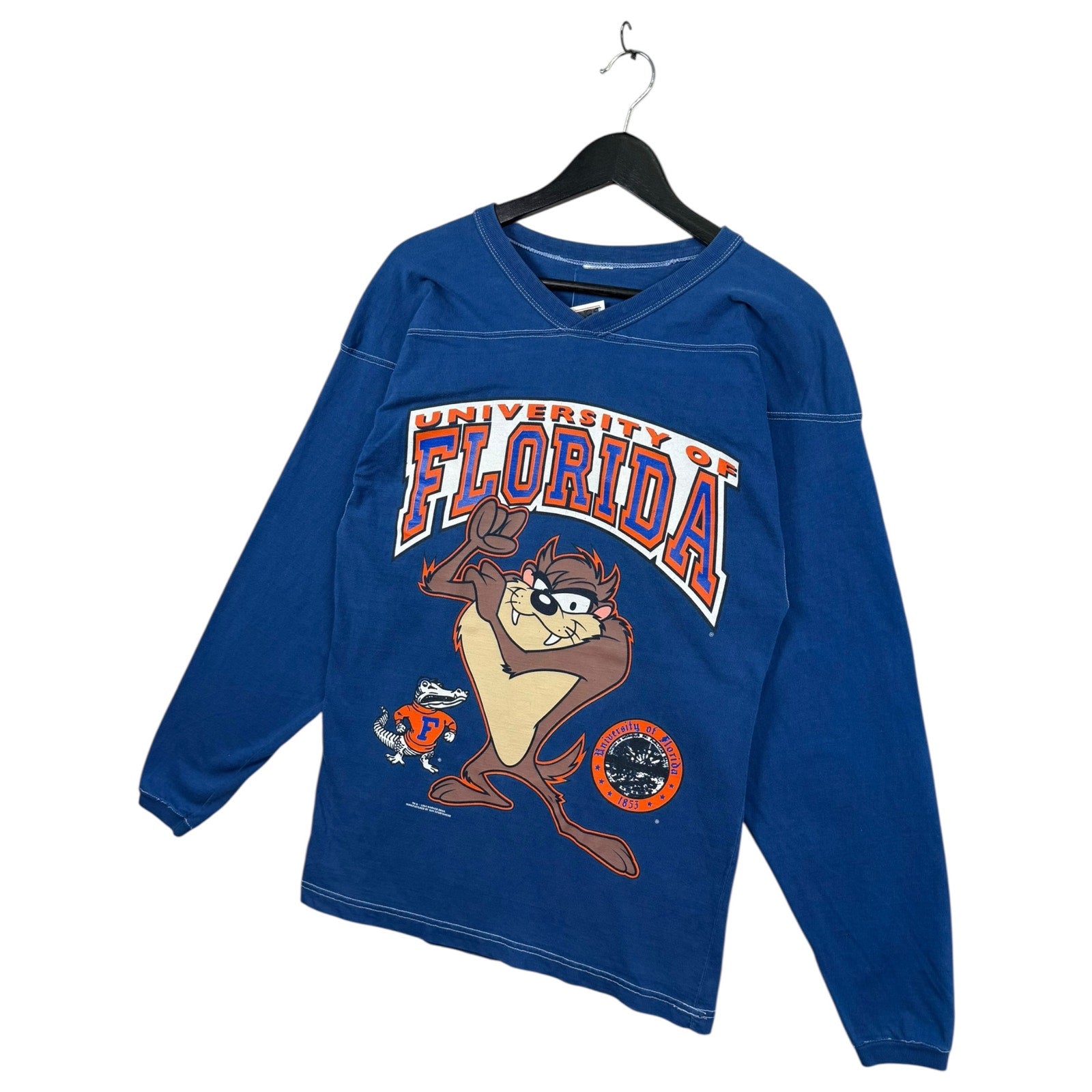Vintage University Of Florida Taz Looney Tunes Long Sleeve T-Shirt