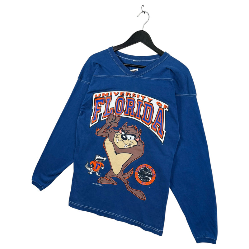 Vintage University Of Florida Taz Looney Tunes Long Sleeve T-Shirt
