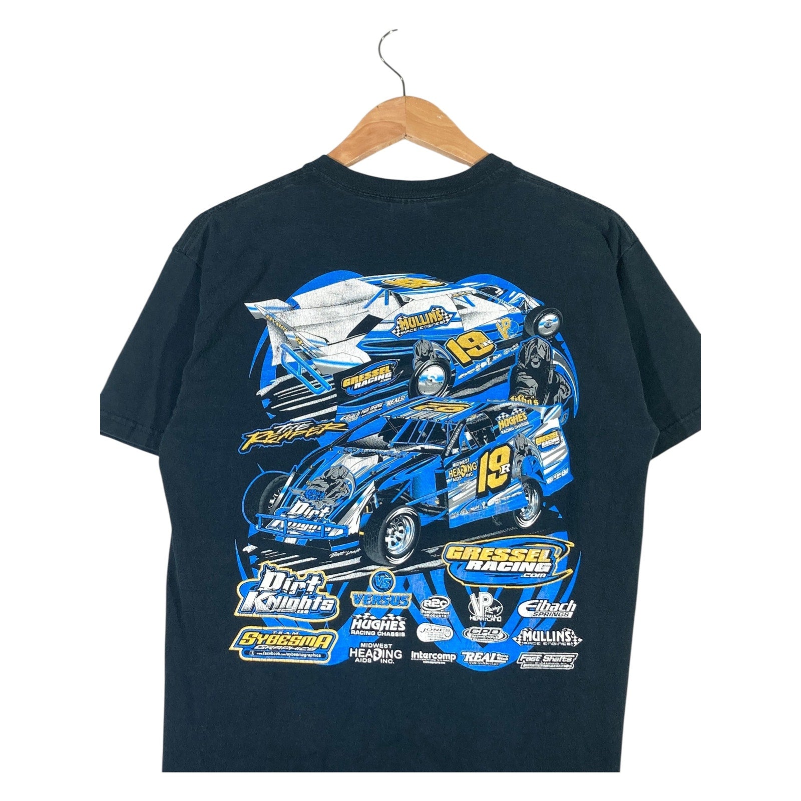 Vintage Ryan Gustin The Reaper Dirt Track T-Shirt