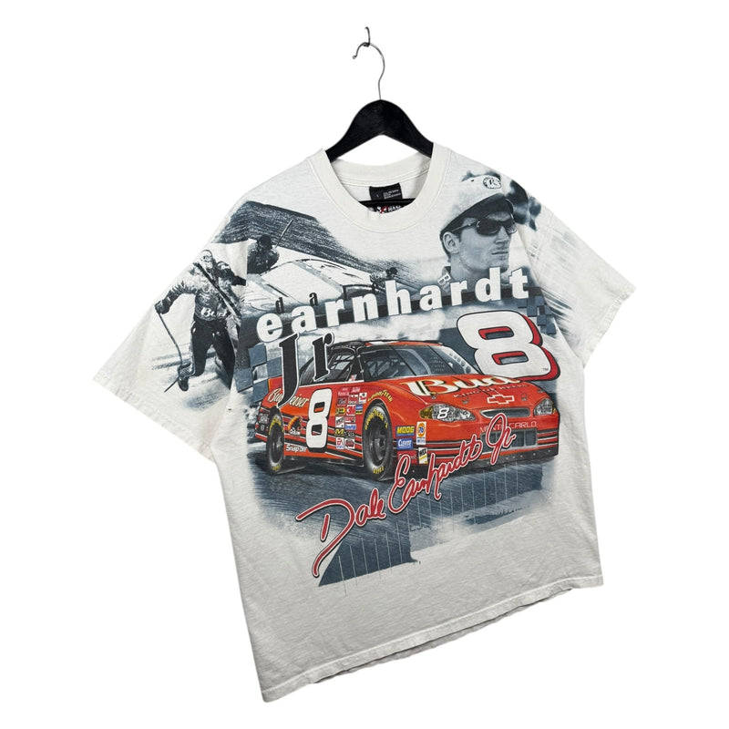 Vintage Dale Earnhardt Jr. #8 Budweiser NASCAR T-Shirt