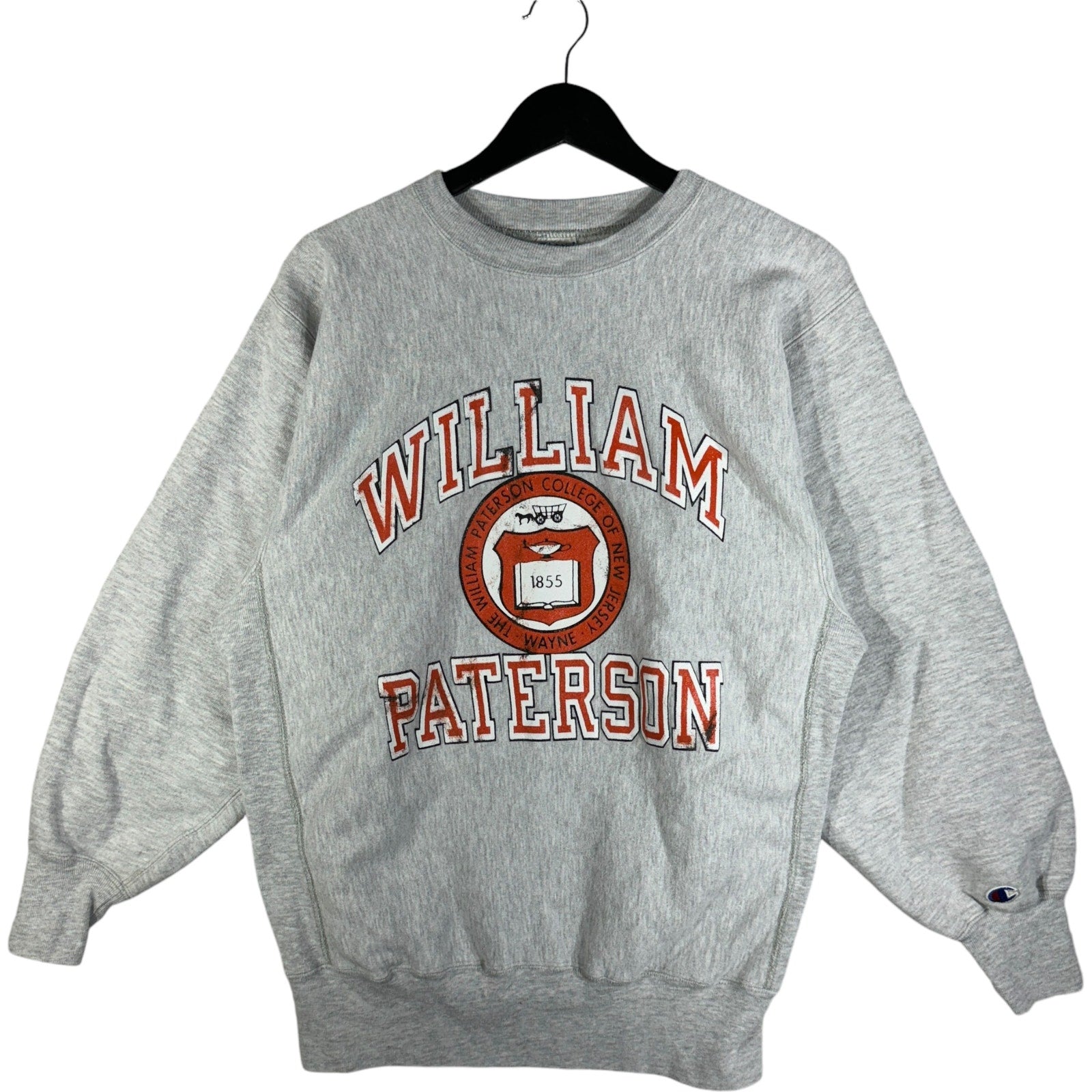 Vintage Champion William Paterson Reverse Weave Crewneck 80s