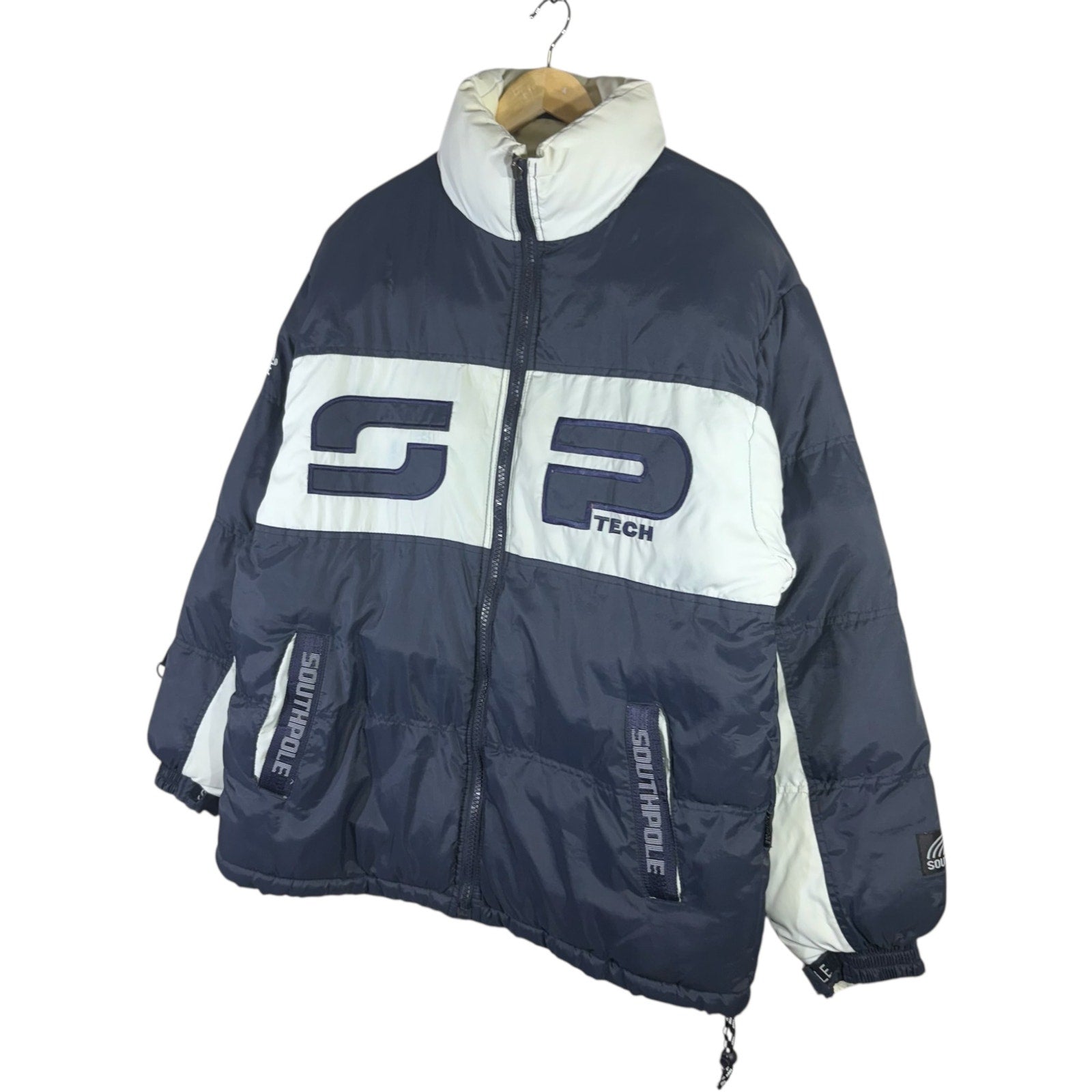 Vintage South Pole Reversible Puffer Jacket