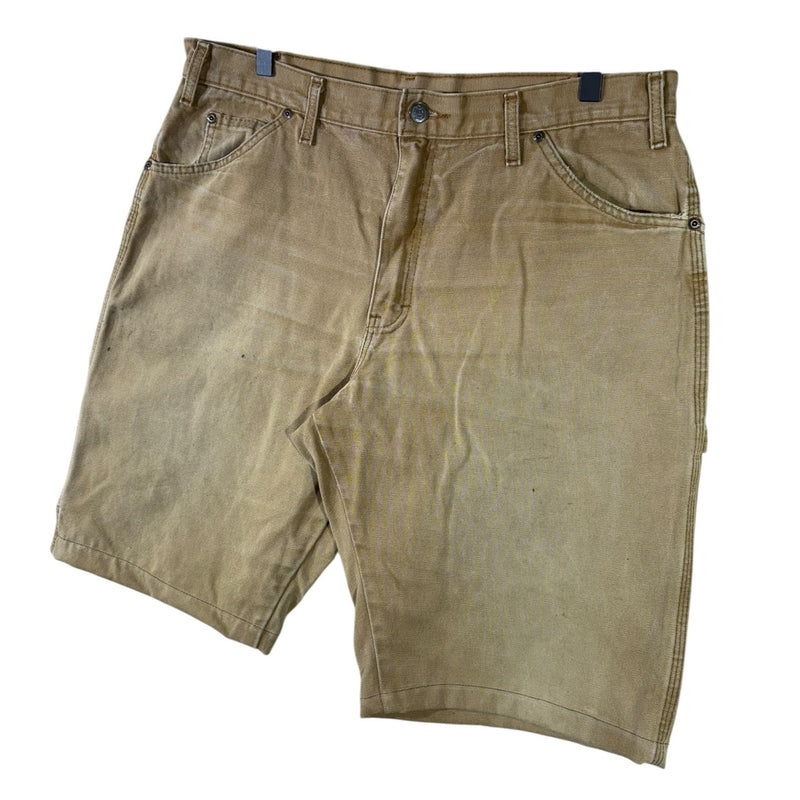 Vintage Dickies Washed Carpenter Work Shorts 36