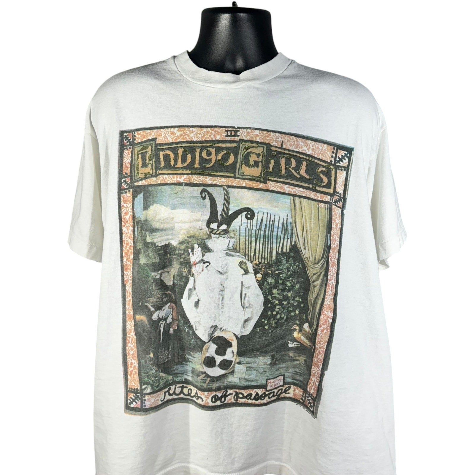 Vintage Indigo Girls "Rites Of Passage" Tee