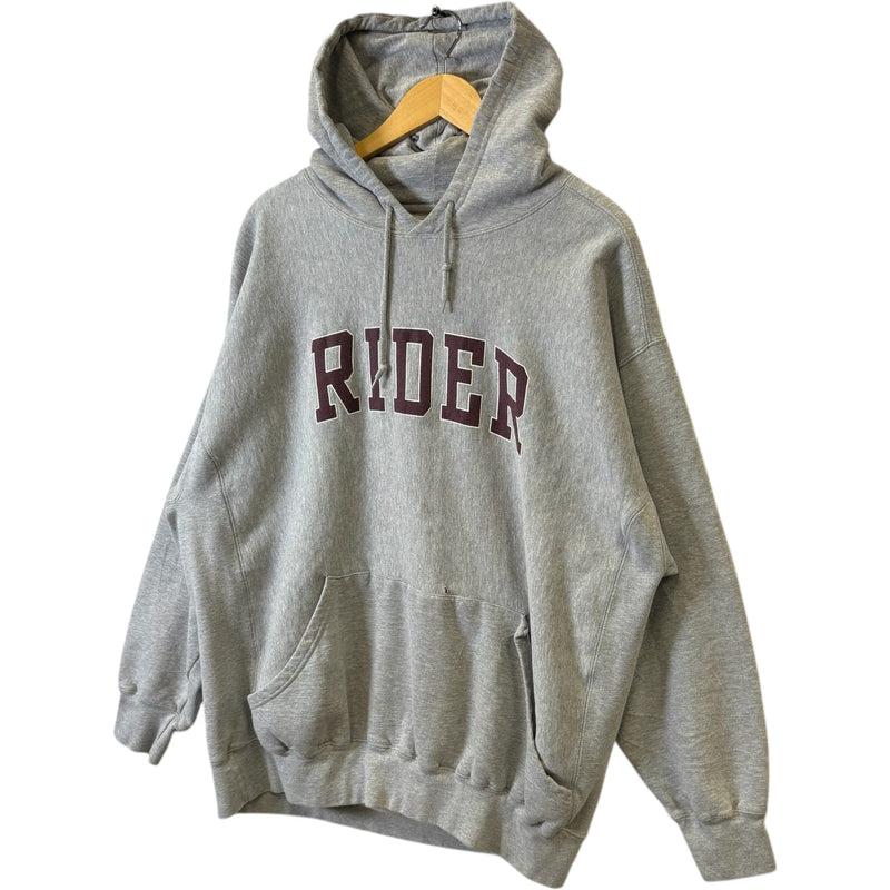 Vintage Jansport Rider University Spellout Hoodie 90s