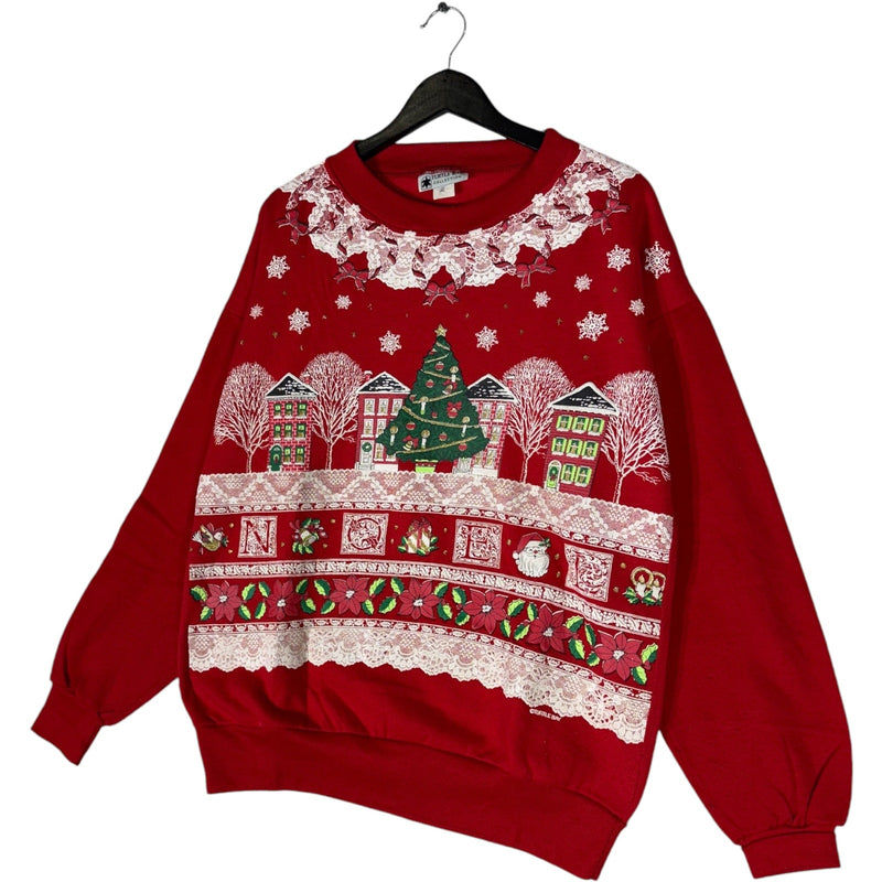 Vintage Christmas Sweater AOP Crewneck