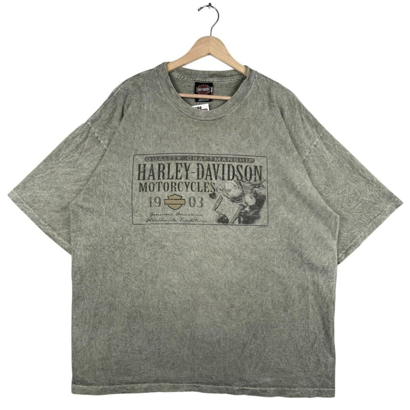 Vintage Harley Davidson 1903 Motorcycle Graphic T-Shirt