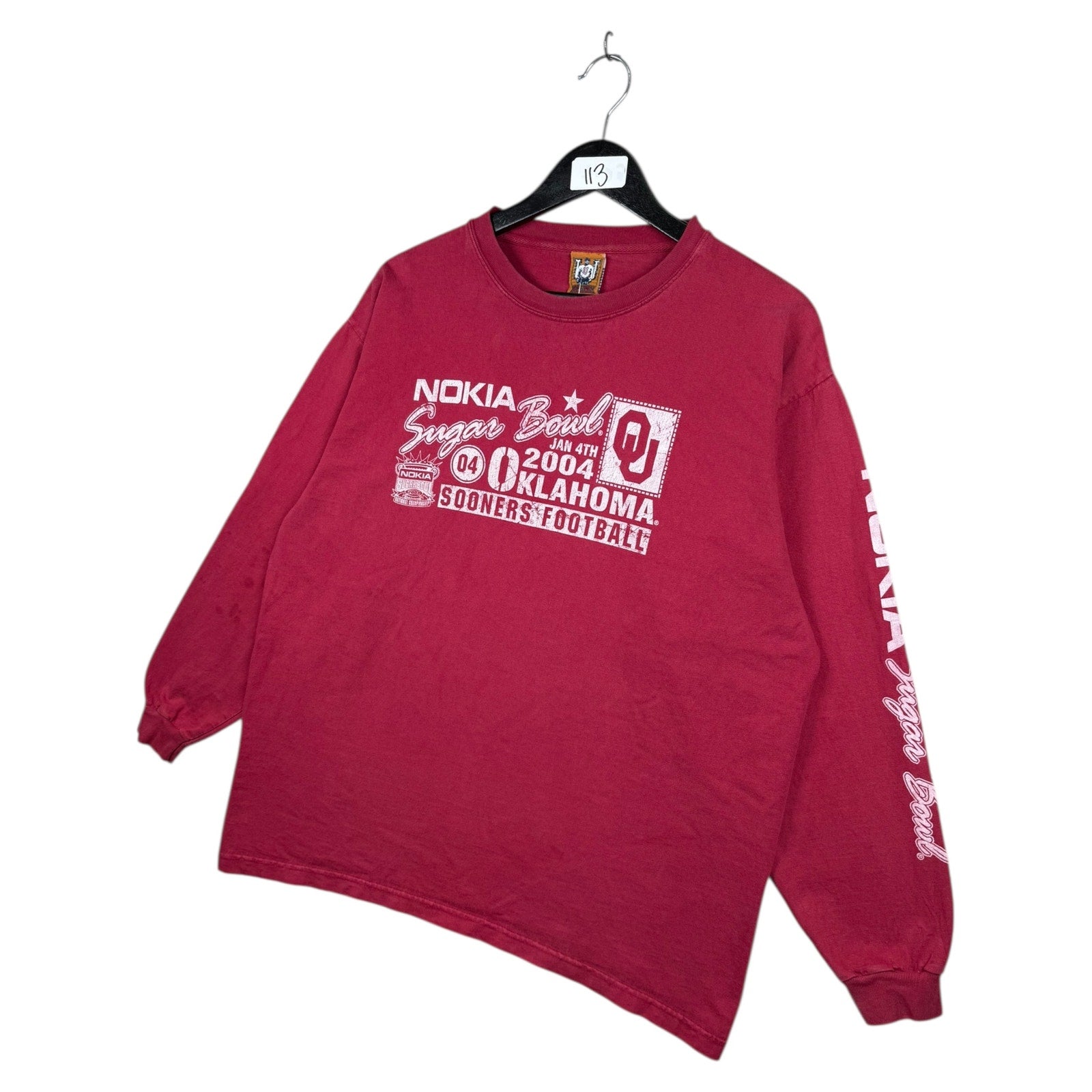 Vintage Oklahoma Sooners Graphic Long Sleeve