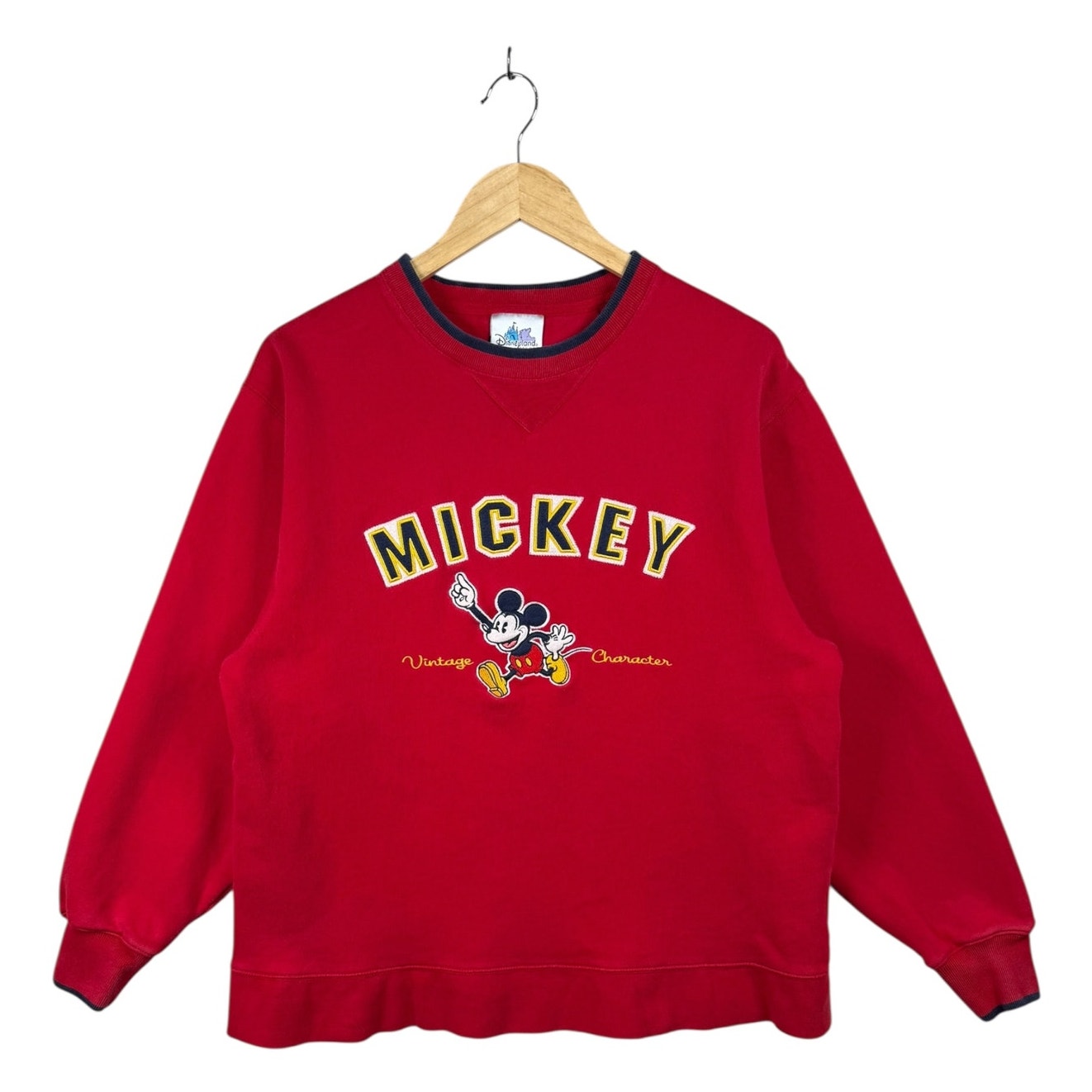 Vintage Disneyland Vintage Mickey Mouse Women's Crewneck