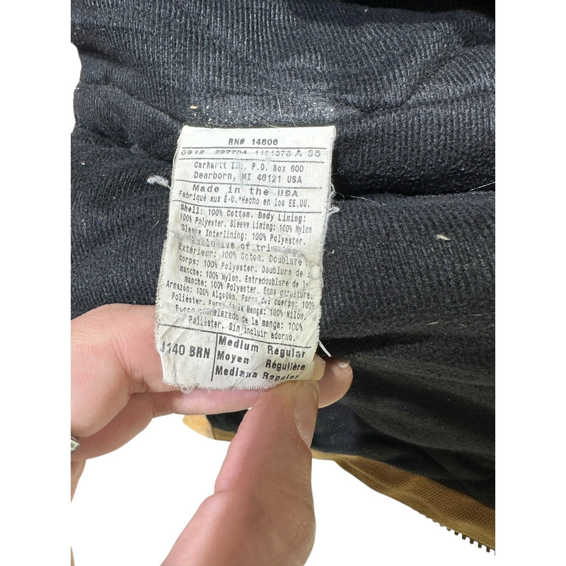 Vintage Carhartt Hooded Workwear Jacket