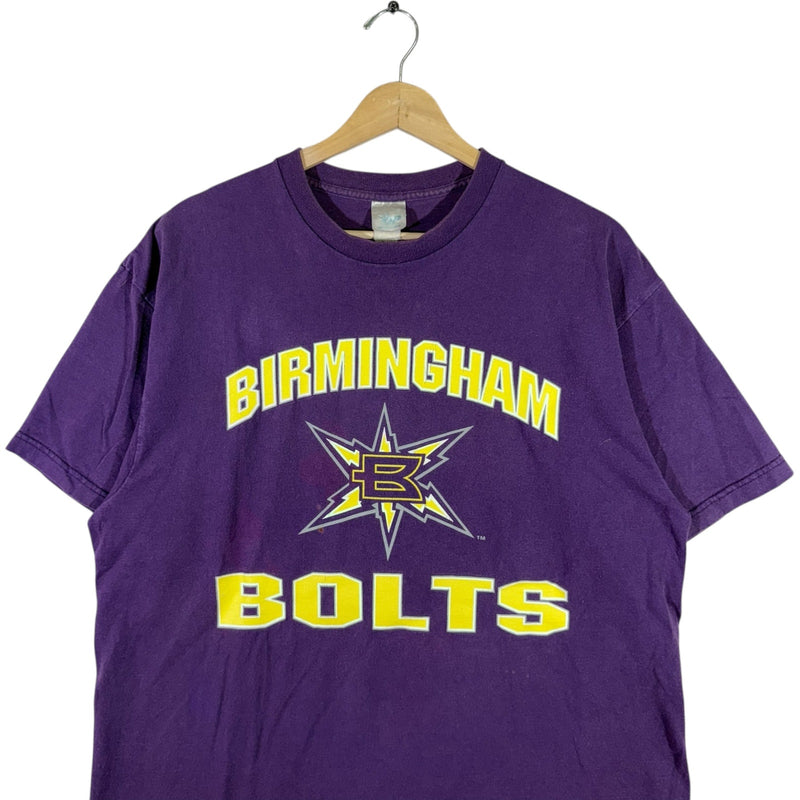 Vintage Birmingham Bolts Spellout XFL Tee