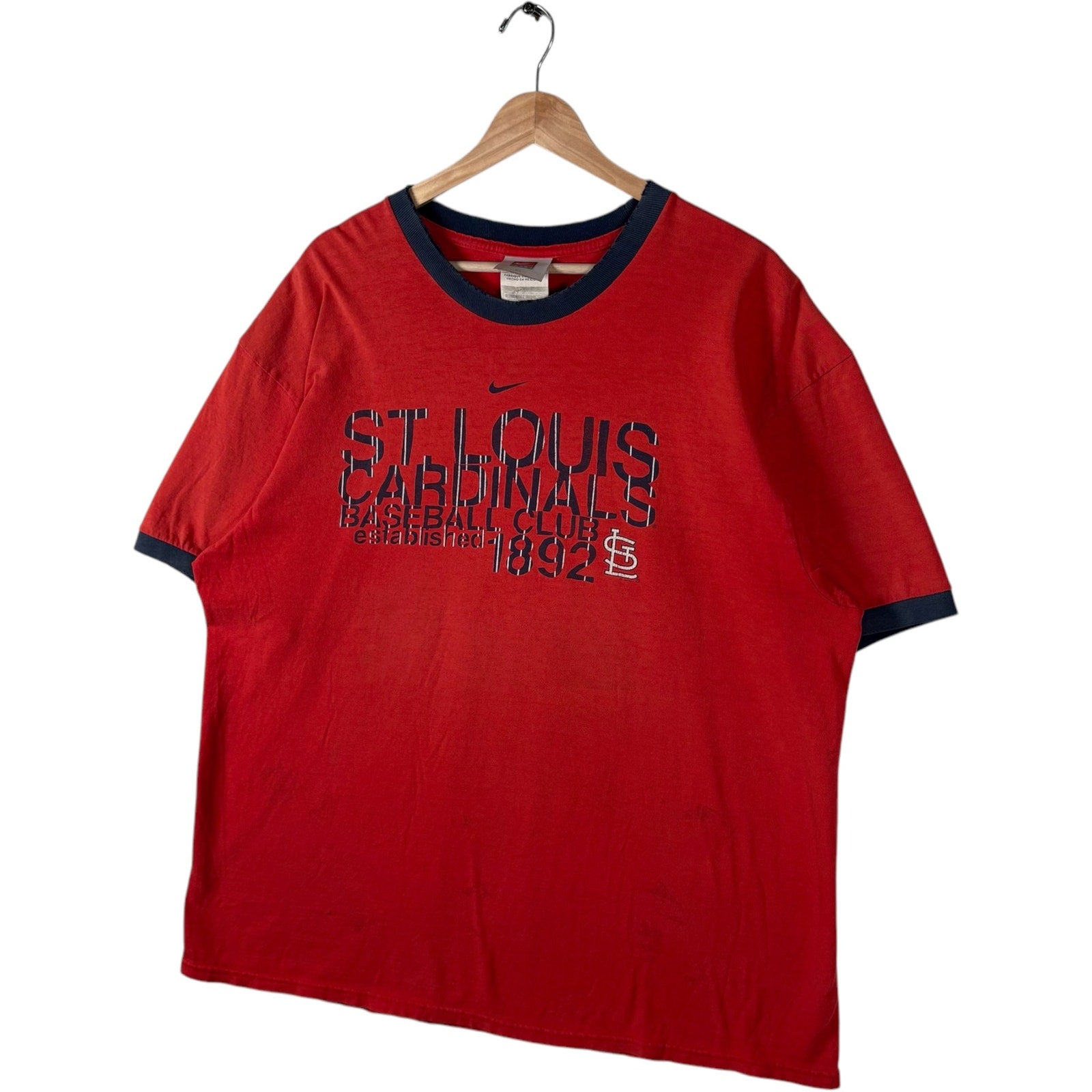 Vintage Nike St. Louis Cardinals Spellout MLB Tee