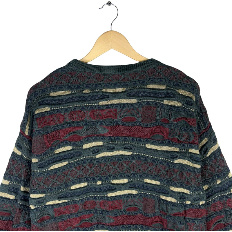 Vintage Coogi Wool 3D Knit Sweater