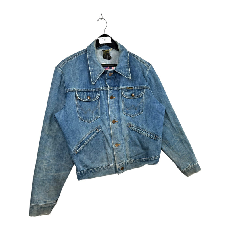 Vintage Women's Cropped Denim Jacket