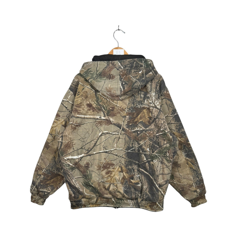 Vintage Winchester Camo Reversible Full Zip Hoodie