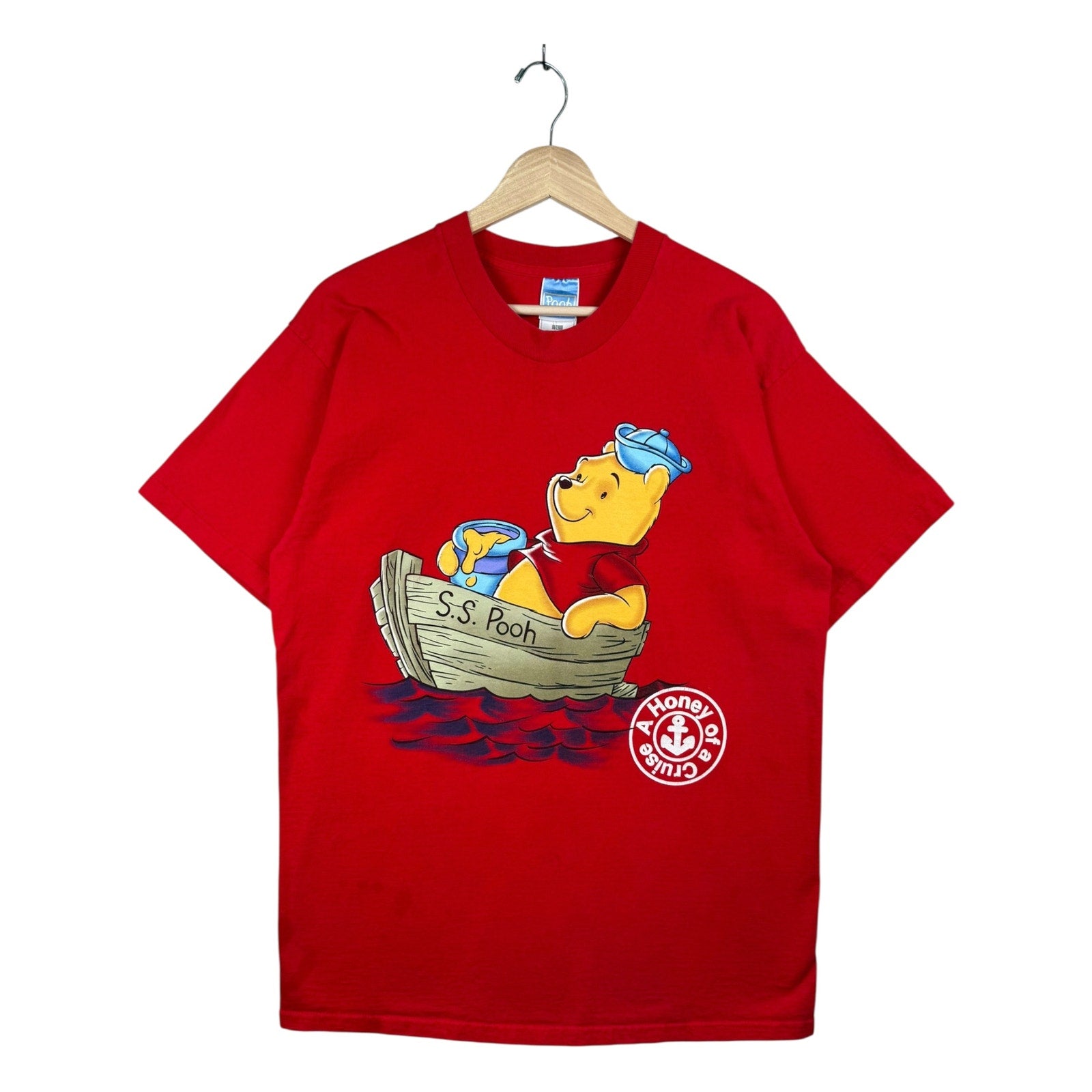 Vintage Disney Pooh A Honey Of A Cruise T-Shirt