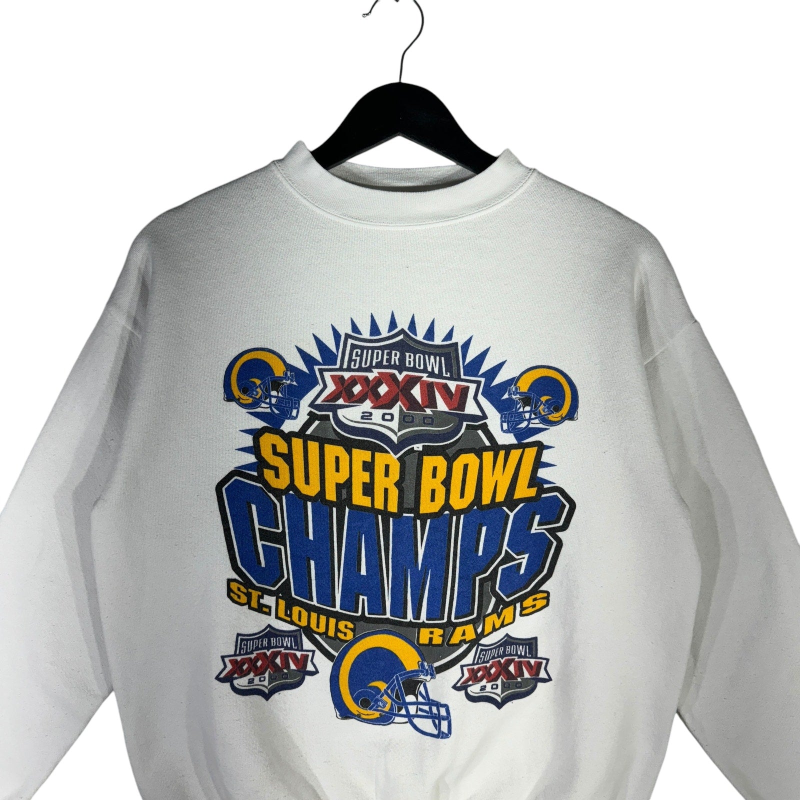 Vintage St. Louis Rams Super Bowl Champions Crewneck 2000