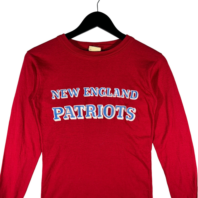 Vintage New England Patriots Chalk Line Long Sleeve