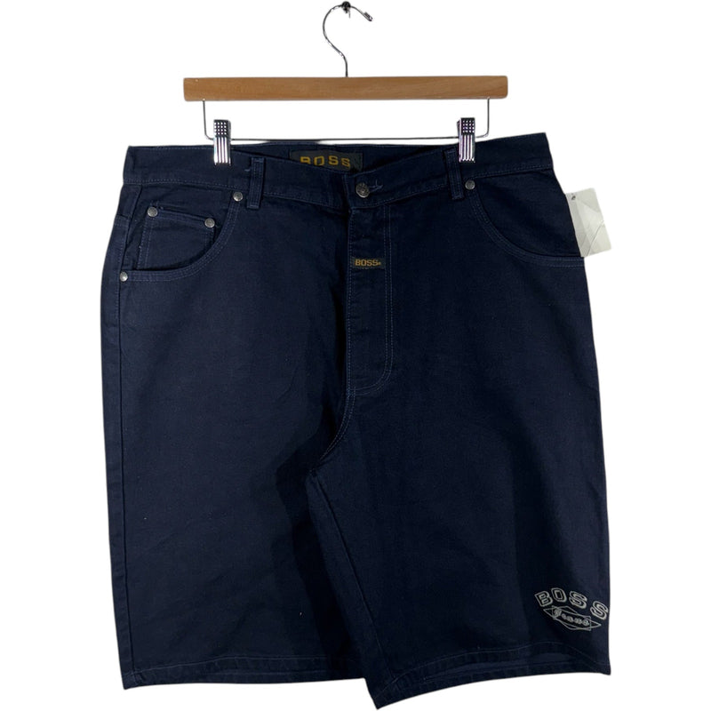 Vintage Boss Relaxed Fit Denim Shorts 39x11.5 NWT
