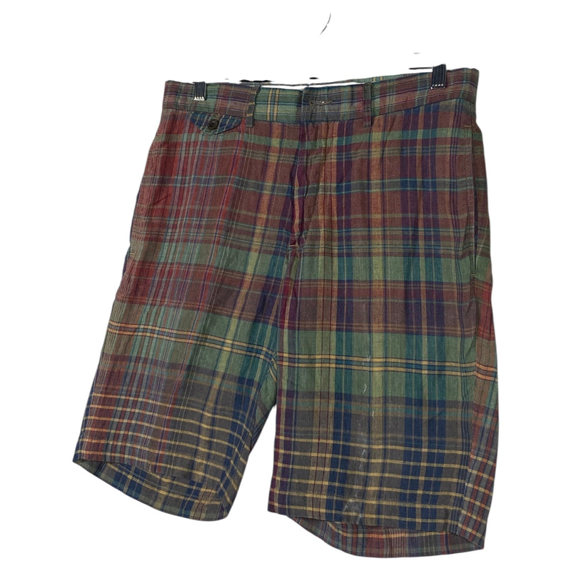Vintage India Madras by Ralph Lauren Casual Shorts 34