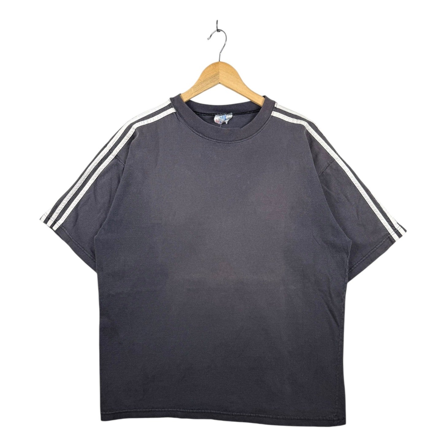 Vintage Adidas Stripe Athletic Ringer T-Shirt