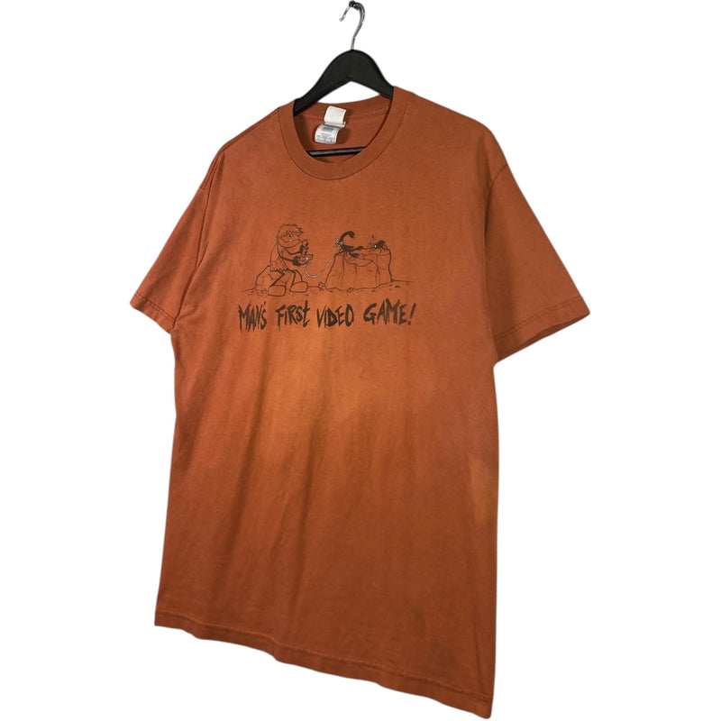 Vintage Vintage Man’s First Video Game Graphic T-Shirt