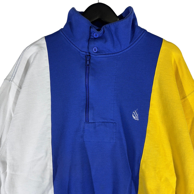 Vintage Nautica Colorblock Crewneck