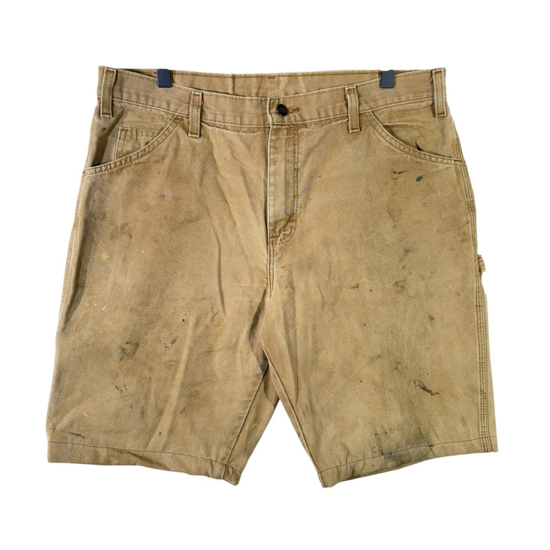 Vintage Dickies Splatter Carpenter Work Shorts 36