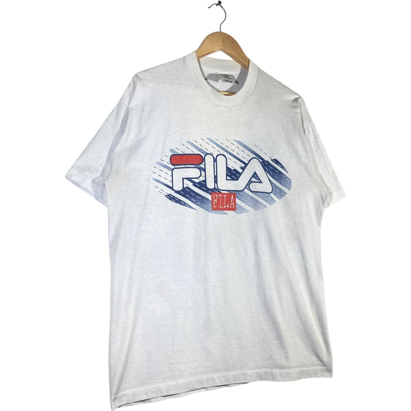 Vintage Fila Spellout Graphic Short Sleeve T-Shirt
