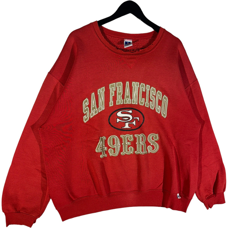 Vintage Russell San Fransisco 49ers Spellout Crewneck