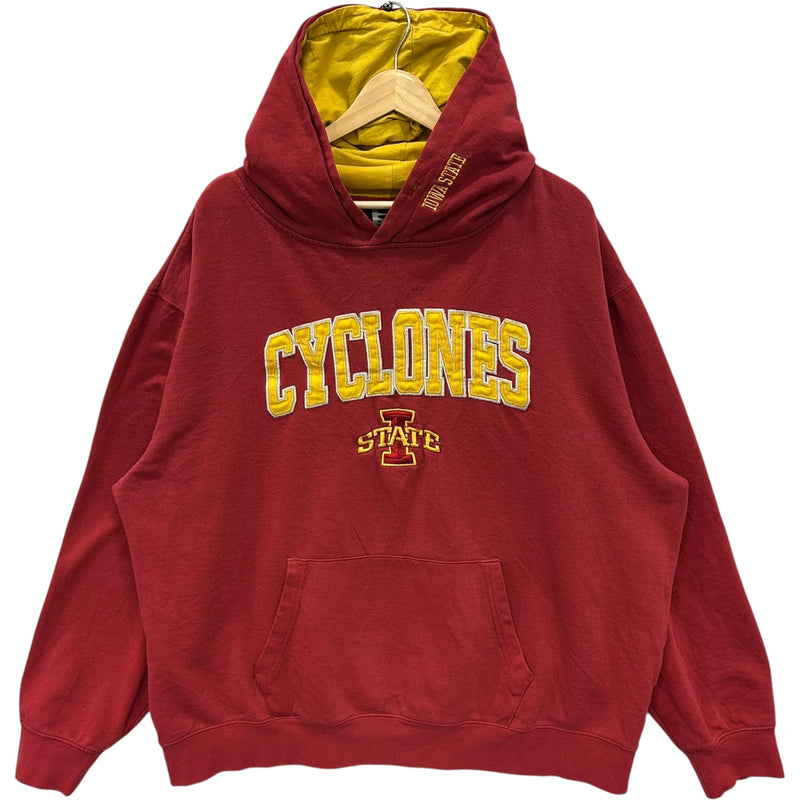 Vintage Iowa State University Cyclones Patch Spellout Hoodie