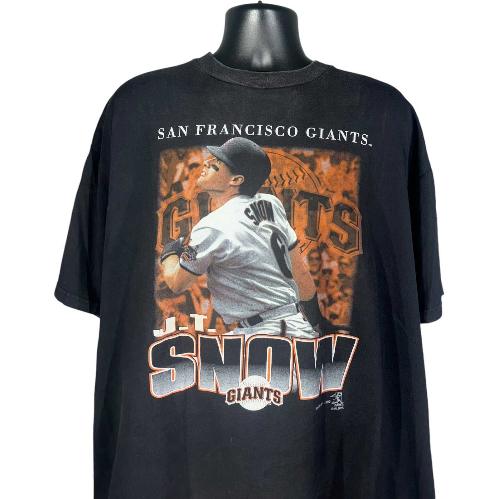 Vintage J.T. Snow San Francisco Giants Tee 1999