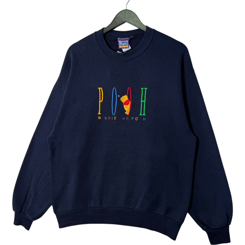 Vintage Disney Winnie The Pooh Spellout Crewneck