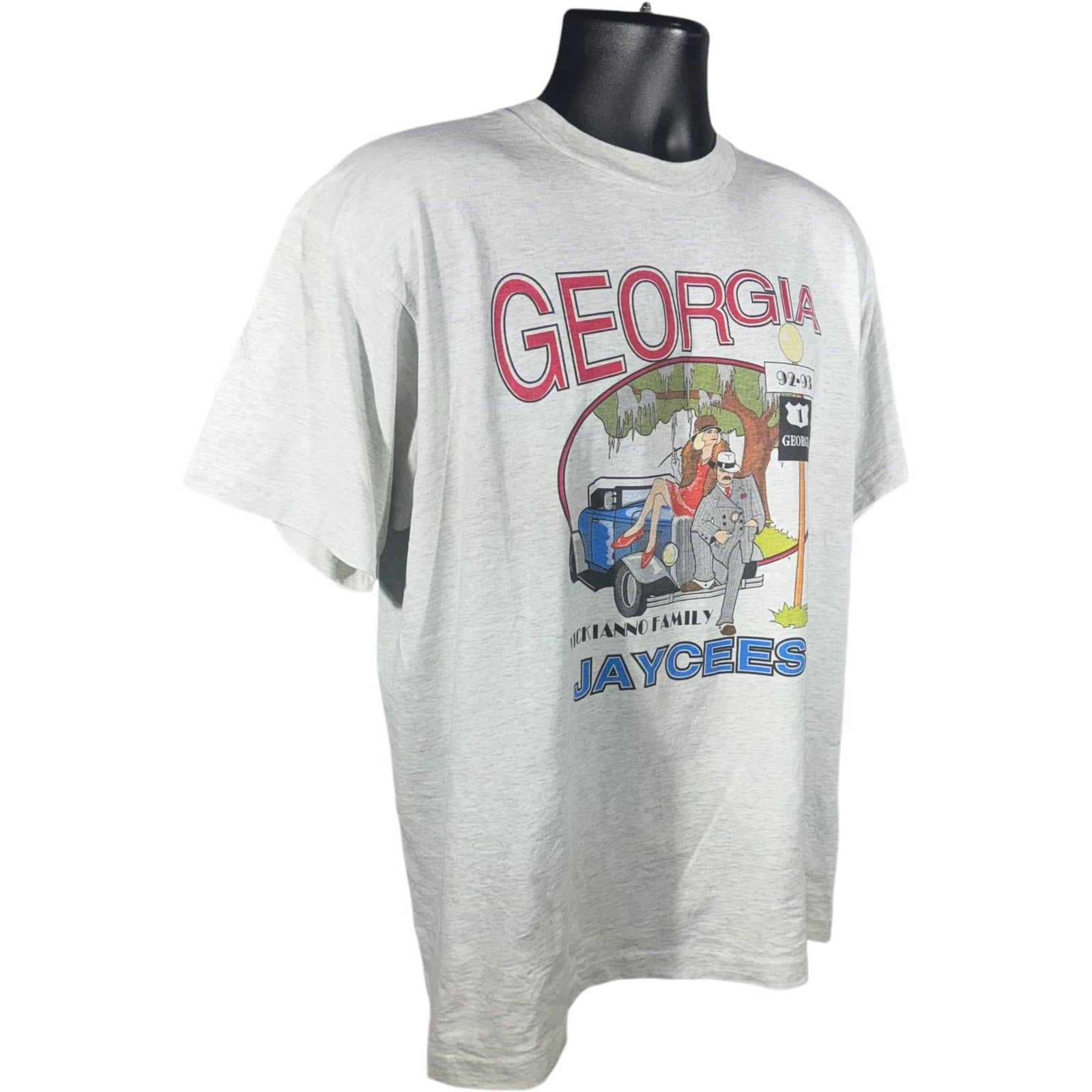 Vintage Georgia Vickianno Family Jaycees Tee