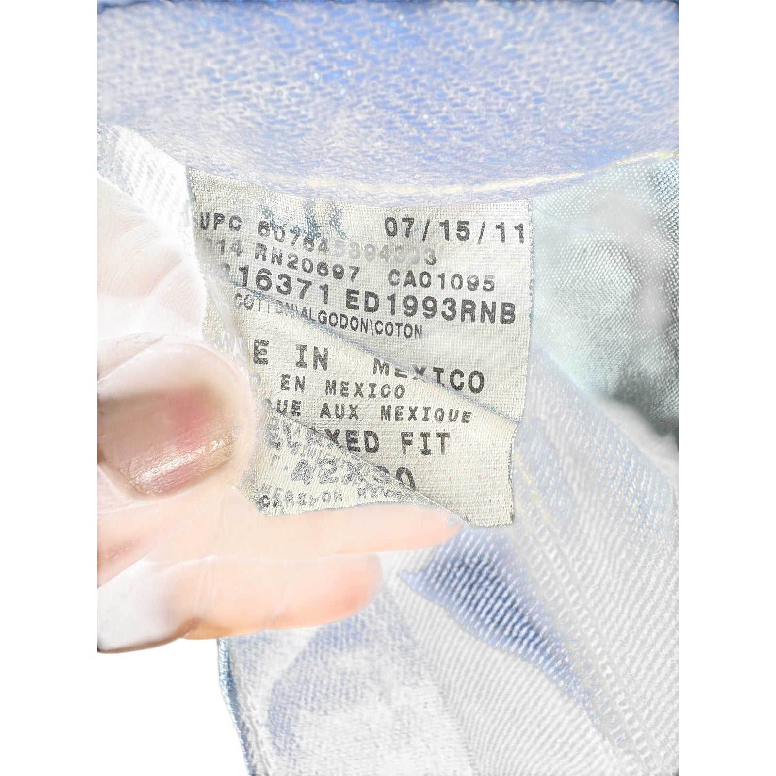 Vintage Dickies Wide Leg Workwear Denim Jeans 42x30