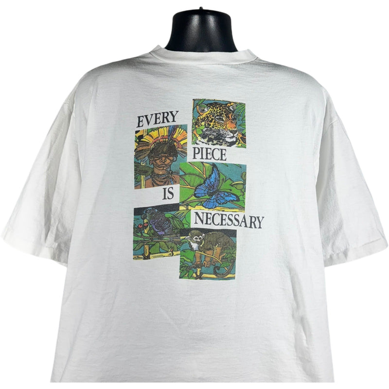 Vintage Nature "Every Piece is Necessary" Wildlife Tee