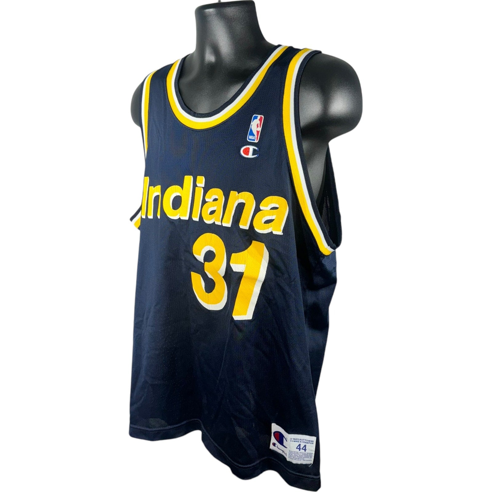 Vintage Champion Indiana Pacers Reggie Miller NBA Jersey