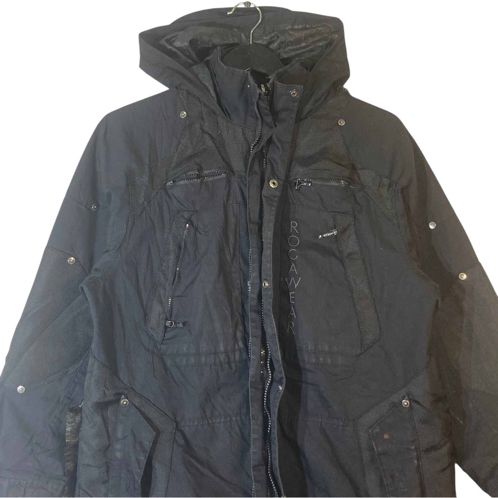 Vintage Rocawear Embroidered Full Zip Parka