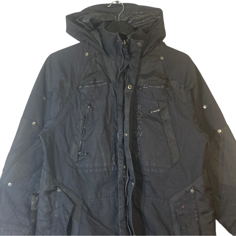 Vintage Rocawear Embroidered Full Zip Parka