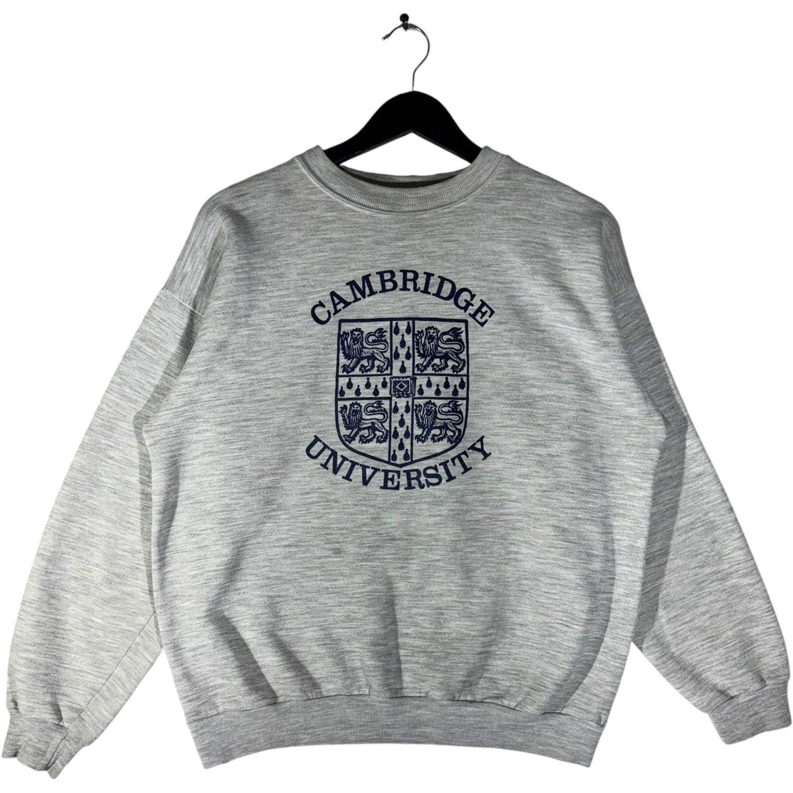 Vintage Cambridge University Crest Spellout Crewneck